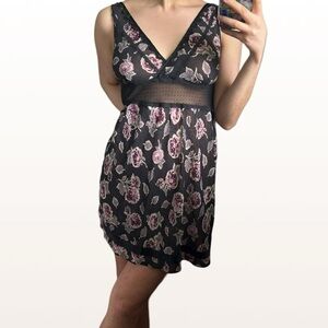 gothic Victoria’s Secret floral babydoll